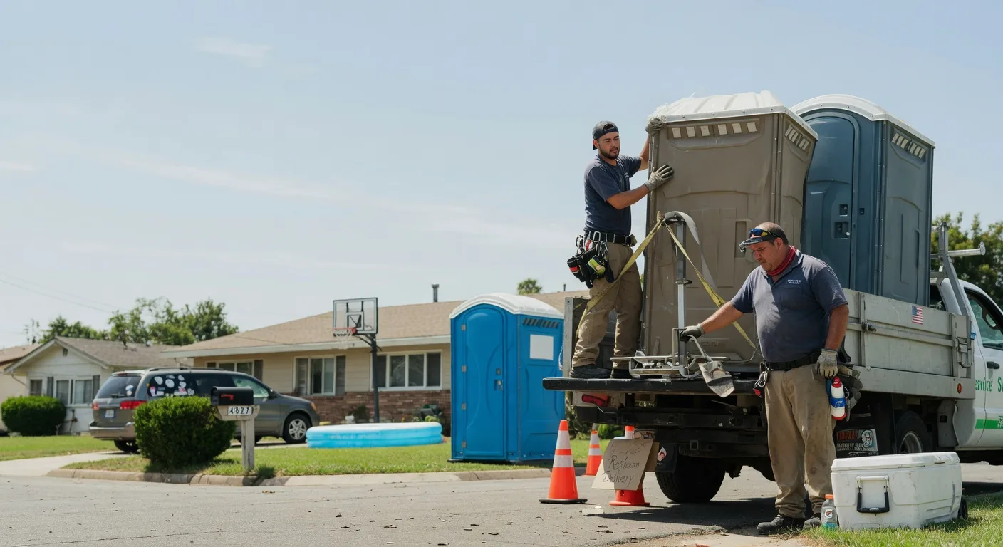 Porta Potty Rental in Rutherford, CA near me